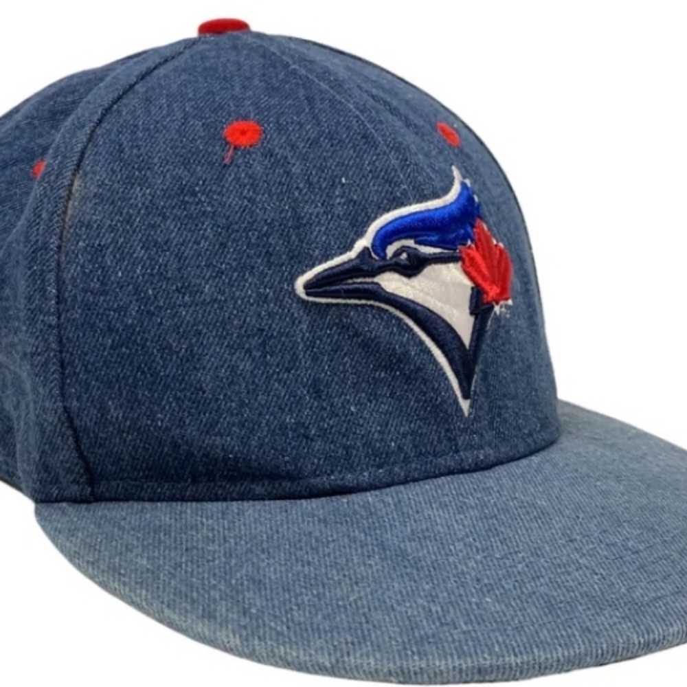 Vintage Toronto Blue Jays Denim Hat 1990s era